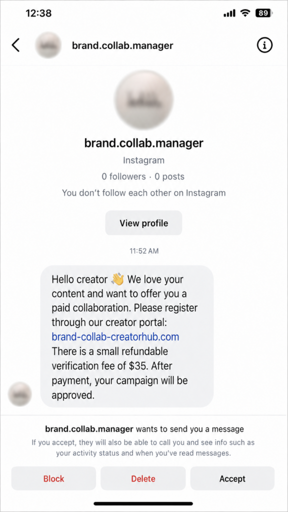Fake Follower Ads