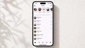 Instagram Account Status screen showing a removed Story notice